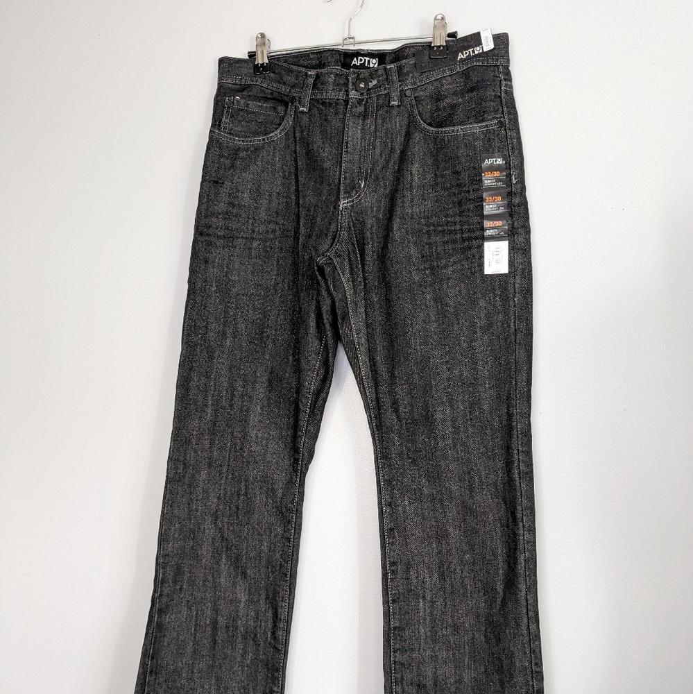 NWT APT 9 Dark Gray Jeans, 32x30